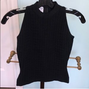 HL Paris Black Knit Top